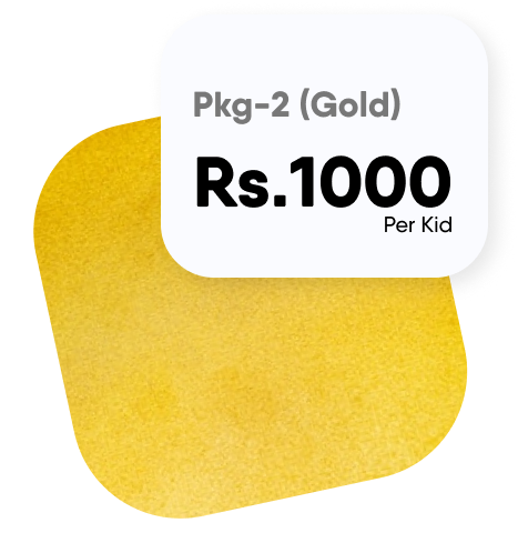 Pkg -2 Gold Rs.1000 Per Kid